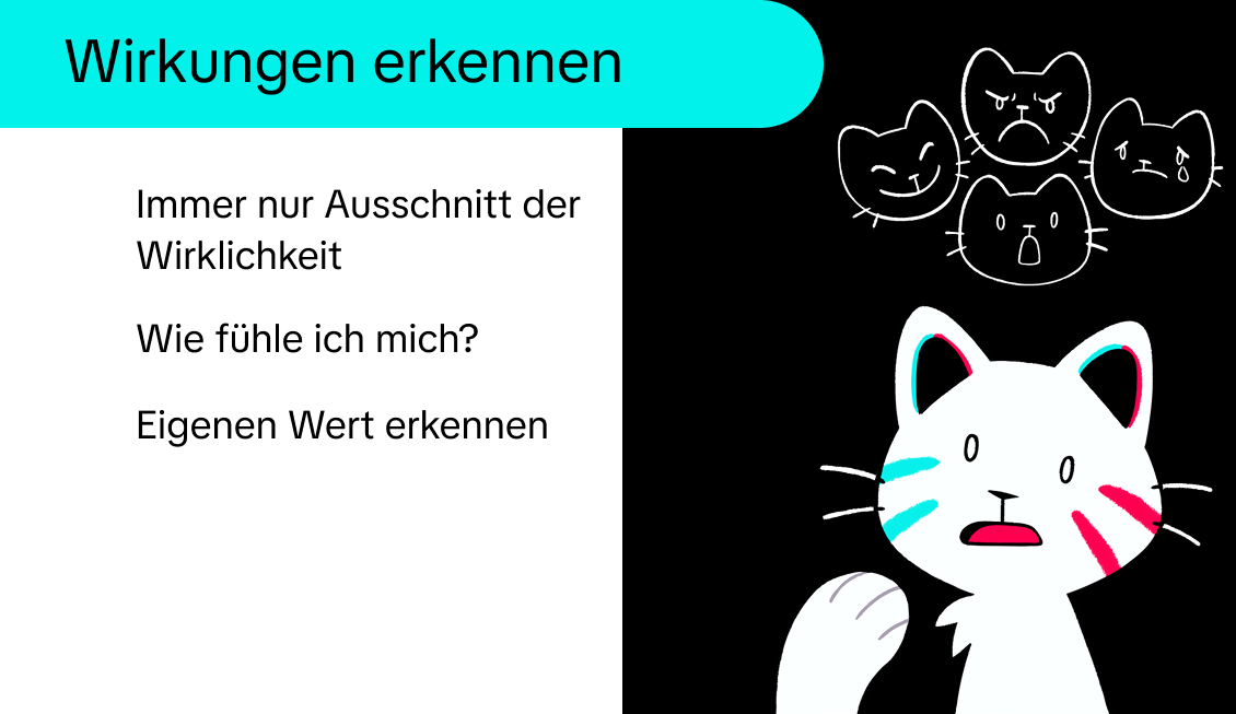 Wie wirkt das? Im Hinterkopf behalten, sich ehrlich fragen, keine Wertung
